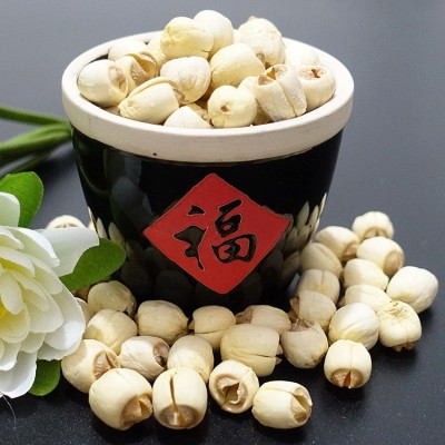 建宁莲子 福建建宁特产 通芯莲 干货 去芯 白莲子 通芯去皮莲子羹图2