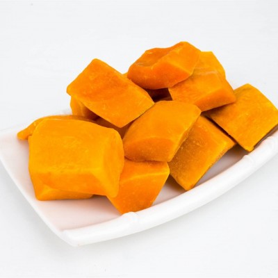 新鲜速冻南瓜块冲饮果汁 奶茶 代餐软糯香甜半成品蔬菜 乐汀果蔬图5