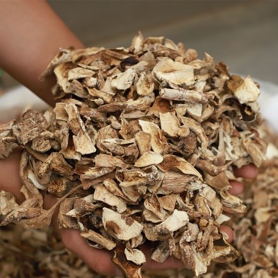 松茸碎片云南特产野生食用菌切片散装干货1000g产地批发煲汤料图2