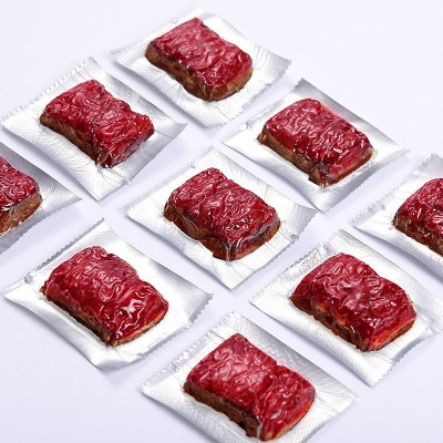 新疆特产枣仁派500g 真空独立包装枣夹核桃升级版 便携无核小零食图3