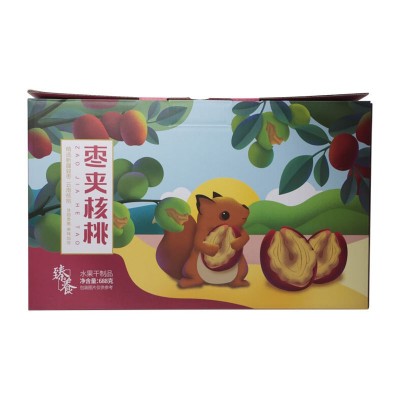 批发枣夹核桃零食红枣大枣休闲零食一件代发图3