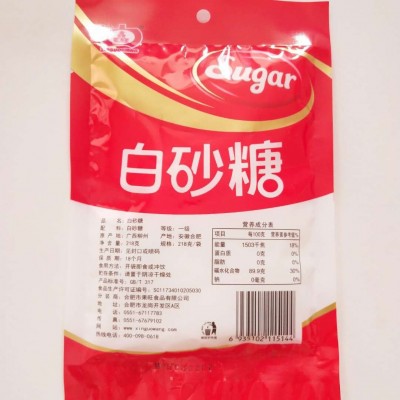 鑫果旺袋装白砂糖家用 烘焙烹饪调味品白糖 食用甘蔗糖218g图3