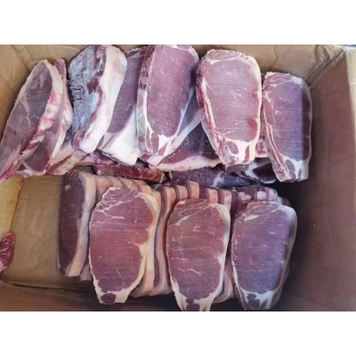 西冷牛排冷冻雪花牛肉街头牛排沙朗牛排牛外脊肉西冷牛肉商超称重图3