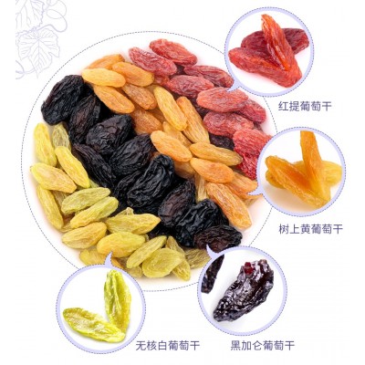 【2022新货】新疆特产吐鲁番葡萄干整箱20斤绿香妃提子干干果散装图4