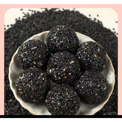 贵胶堂黑芝麻丸厂家发货快手抖音代发整粒芝麻丸子即食黑芝麻丸图3