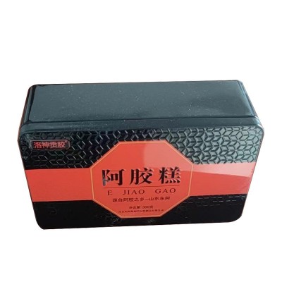 现货供应 阿胶糕 即食阿胶糕 红枣枸杞核桃型 300g 铁盒可批发图5