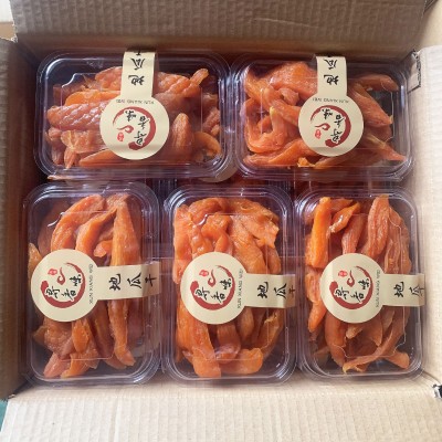 红薯干地瓜干倒蒸干300g-500g盒装鲜蒸条农家工艺番薯干批发图3