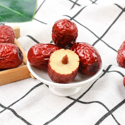 【红枣】新疆若羌枣二斤包红枣批发零食休闲煮粥煲汤干果图2