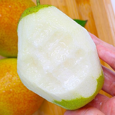 山西红香酥梨新鲜水果当季整箱脆甜薄皮酥梨产地现摘批发汁多无渣图2