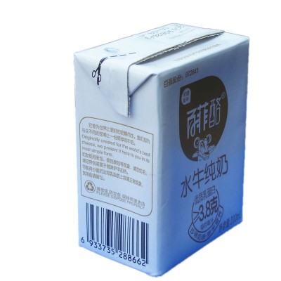 广西百菲酪水牛奶纯奶整箱12盒装图5