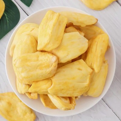 秋百味 1.5kg散装菠萝蜜干批发O代E加M工水果干果蔬脆片菠萝蜜脆图2