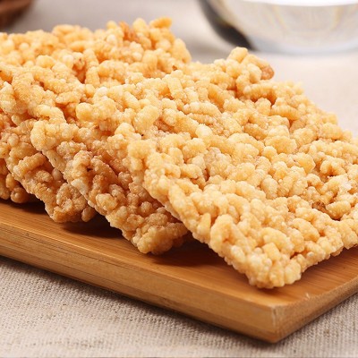味滋源糯米锅巴500g/箱 香脆锅巴小吃特产咸辣味办公休闲零食品图4