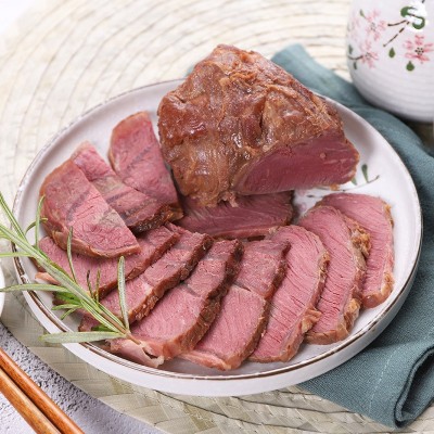 科尔沁五香酱卤牛肉200g 内蒙牛肉熟食休闲零食厂家批发图3