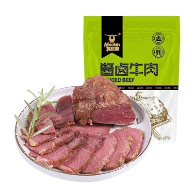科尔沁五香酱卤牛肉200g 内蒙牛肉熟食休闲零食厂家批发图5
