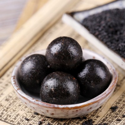 批发零售黑芝麻丸小零食 即食批发厂家同款代发蜂蜜黑芝麻丸子图2