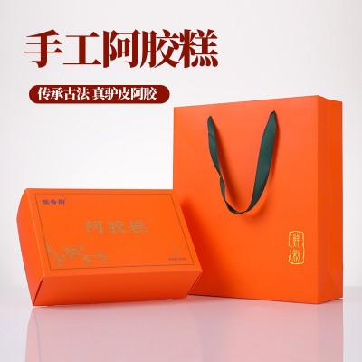 手工阿胶片阿胶500克驴皮原块自熬阿胶糕东阿县工厂直发图2