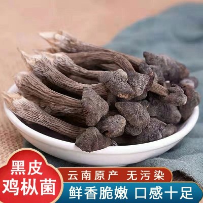 云南高原地黑皮鸡枞食用菌干货产地供应淘宝抖音代发货源厂家销售