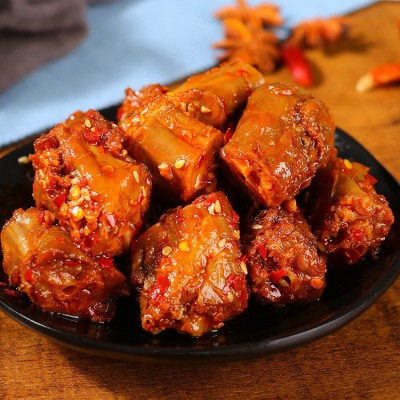 麻辣鸭脖肉类麻辣小零食休闲开袋即食自贡美食四川味道一件代发图2