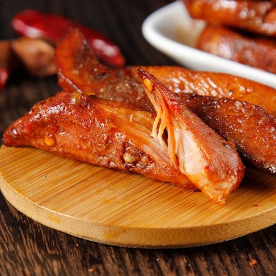 手撕鸭肉 工厂销售货源充足 散装熟食休闲零食五香麻辣味支持批发图2