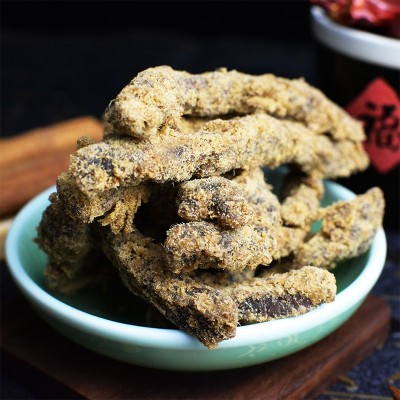 五香猪肉条老成都四川特产休闲零食五香麻辣原切肉条250g熟食代发图3