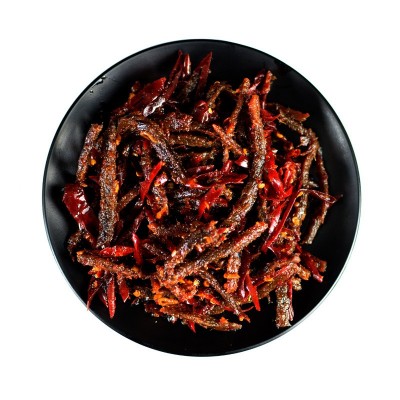 天椒牛肉 冷吃牛肉干麻辣牛肉网红小吃零食袋装熟食真空100克代发图5