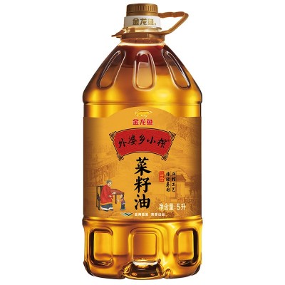 金龙鱼外婆乡小榨菜籽油5L