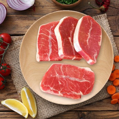 非腌制草饲板腱冷冻原切牡蛎肉街头牛排冷冻西餐烤肉店批发代发图3
