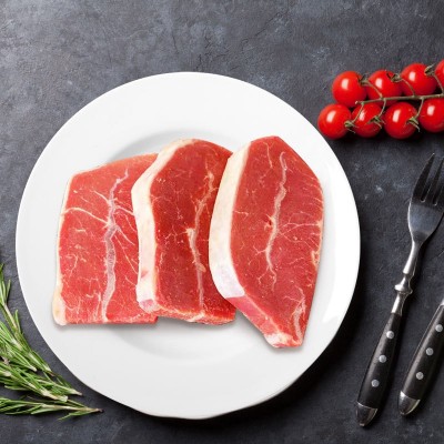 非腌制草饲板腱冷冻原切牡蛎肉街头牛排冷冻西餐烤肉店批发代发图5