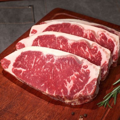 原切美国prime精选谷饲西冷安格斯眼肉M3和牛上脑雪花牛排1300克图2