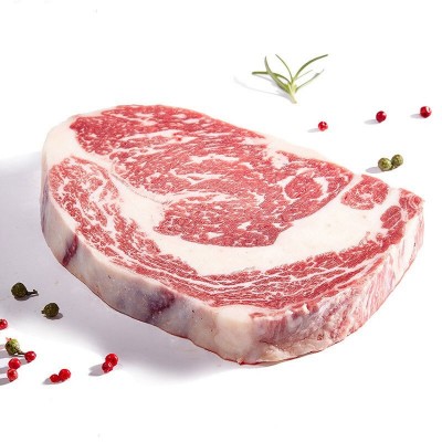 原切美国prime精选谷饲西冷安格斯眼肉M3和牛上脑雪花牛排1300克图4