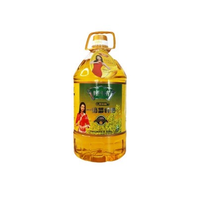 锦食坊菜籽食用油5L桶装浸出非转 厂家批发供应餐饮植物油图4