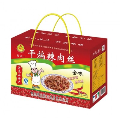 【老边家干煸辣肉丝】辣椒酱山东沂蒙调味蒙阴丝242克6瓶礼盒图2