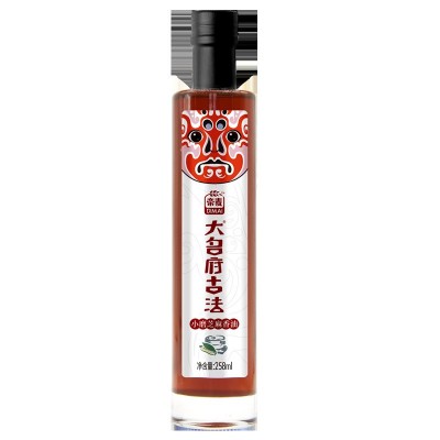 帝麦纯芝麻油 石磨磨制 家用拌菜调味 小磨香油258ml小瓶图5