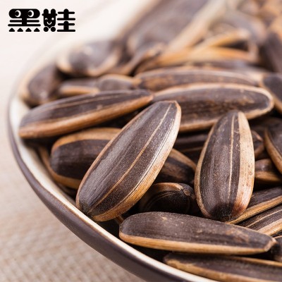 黑娃10斤整箱装焦糖味黑瓜子批发瓜子休闲零食原味葵花籽食品厂家  2箱图4