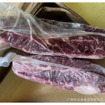 美国628精选三角肥牛商用雪花牛排原切高端食材 去骨牛肩胛小排图3