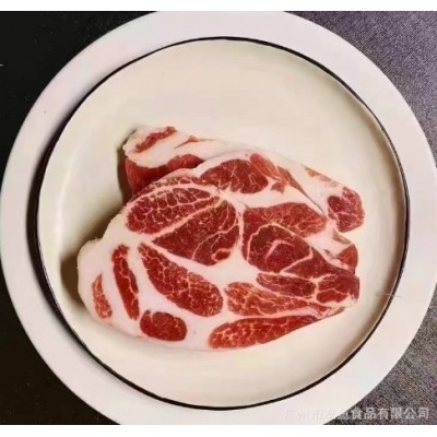 黑猪颈肉西班牙伊比利亚1672橡果梅颈花肉烧烤火锅中西餐厅食材图3