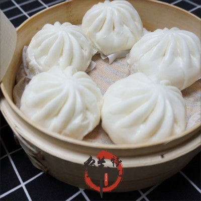 手制叉烧包337.5g9个广州酒家利口福广式点心早茶早餐早点包子图2