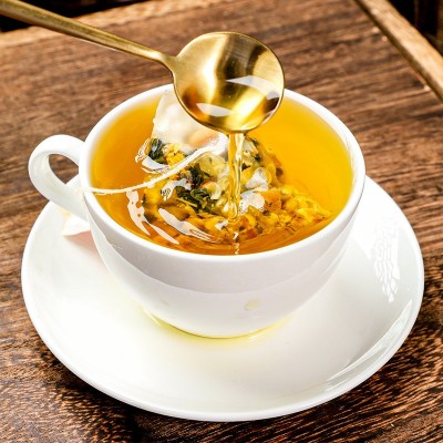 量和堂胖大海清润茶8克20包160克独立三角花草茶包厂家批发代发图4