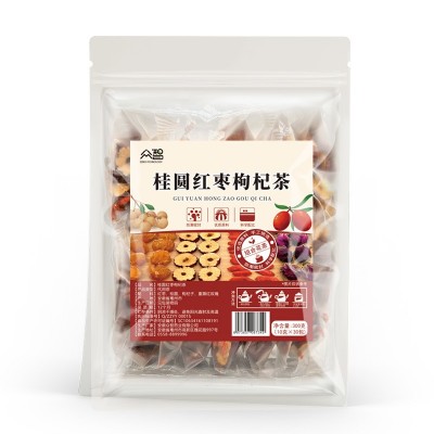 众智桂圆红枣枸杞茶玫瑰花女人茶美颜组合茶女神姨妈茶一件代发图5
