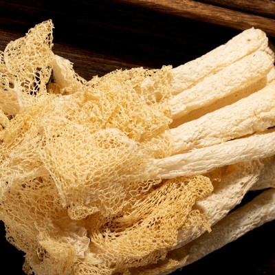 福建古田精品竹荪干货批发包邮500g袋装食用菌菌菇长裙竹荪干竹笙  2袋图3