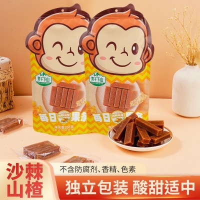 果子下山沙棘山楂条268g/袋 办公休闲零食小吃 蜜饯果干即食图3