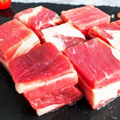 新西兰进口牛腩肉厂家原肉切块牛腩冰鲜冷冻牛腩肉牛腩粒食品批发图2