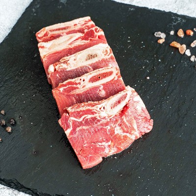 烤肉食材中式牛仔骨 冷冻牛仔骨肉 牛仔骨片商用 牛仔骨切片图2