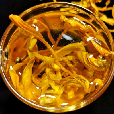 虫草花干货2斤 散草 排草食用农产品 金虫草 蛹虫草 煲汤食材图3