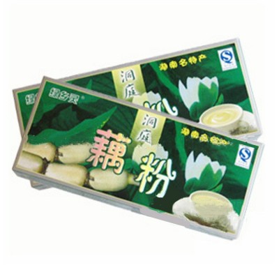 绿乡灵450g洞庭藕粉特产莲藕农家莲子桂花代餐粉原味批发日期新鲜图2