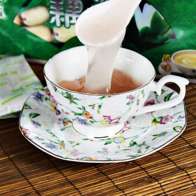 绿乡灵450g洞庭藕粉特产莲藕农家莲子桂花代餐粉原味批发日期新鲜图4