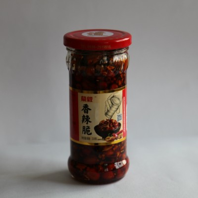 香辣脆油辣椒干煸辣椒花生夹馍拌饭作料浇头景区销售香酥脆辣过瘾图3