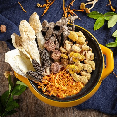 【集采】七彩菌汤包干货菌菇炖煲汤汤料包松茸羊肚菌食材