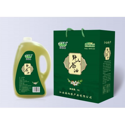 山茶油野山茶籽油500ml*2/ 1.5L*2瓶礼盒装江西特产茶子油批发图3