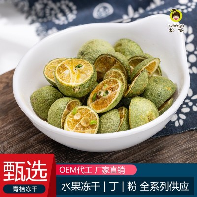 青桔冻干果干半颗粒 新货 厂家直销 茶饮冷饮辅料